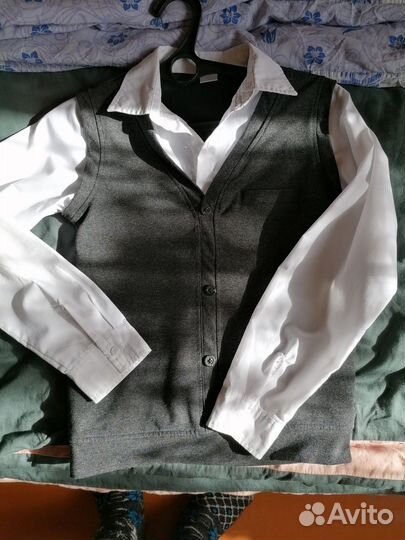 Кофта школьная для мальчика 140