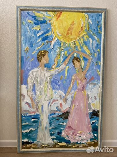Картина маслом на холсте большая