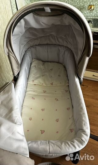 Коляска люлька inglesina Comfort серый Италия