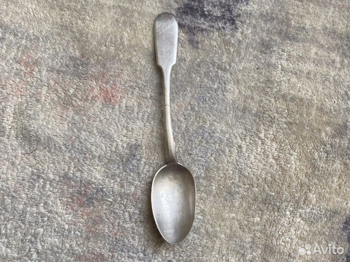 Серебряная чайная ложка СССР 84