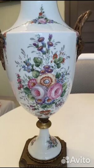 Фарфоровые Вазы Франция