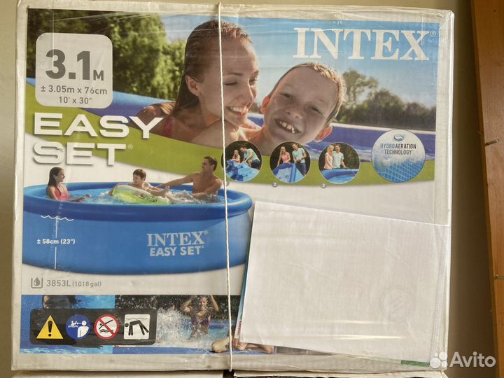 Бассейн с крышкой