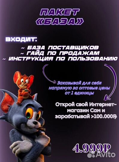 Готовый бизнес дропшиппинг