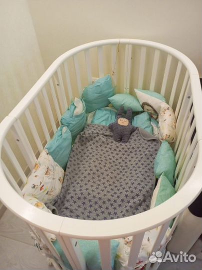 Детская кроватка-трансформер 9 в 1