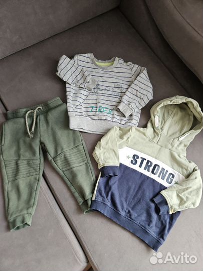 Пакет вещей на мальчика 80 86 размер