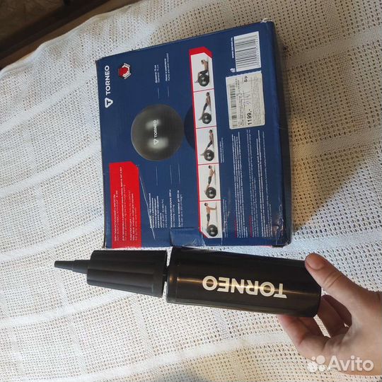 Гимнастический мяч,насос,помпа на 75 см.Анти взрыв