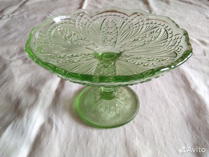 Стекло. Цветное. Вазочки. Розетки