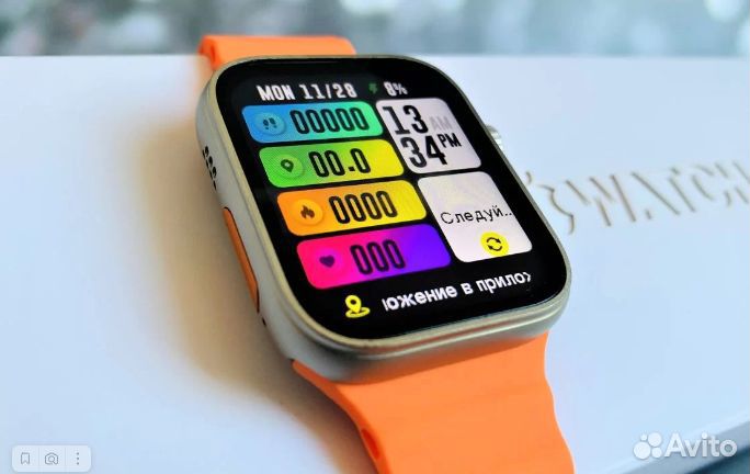 Часы Apple Watch X8 Ultra (гарантия+доставка)