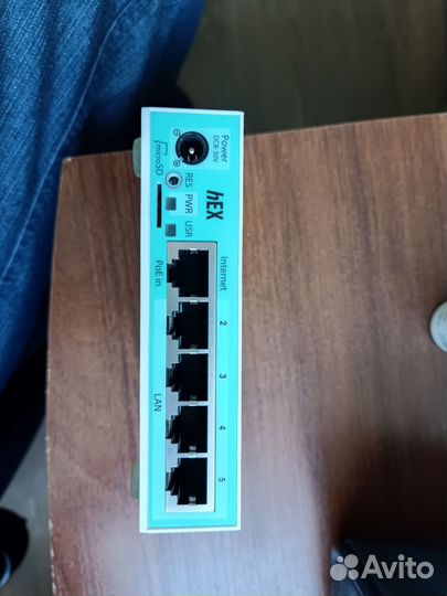Маршрутизатор mikrotik hex