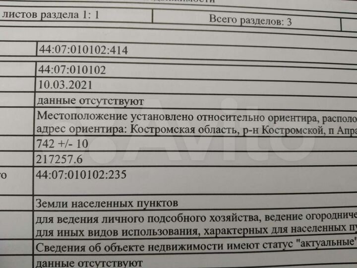 Участок 7,5 сот. (ИЖС)