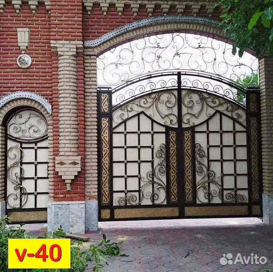 Кованные ворота
