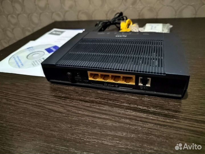 Модем adsl 2+ zyxel P660HT3 EE
