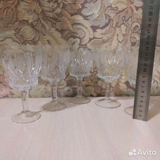 Рюмки,фужеры,хрусталь