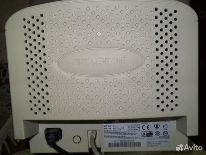 Монитор samsung syncmaster 753s