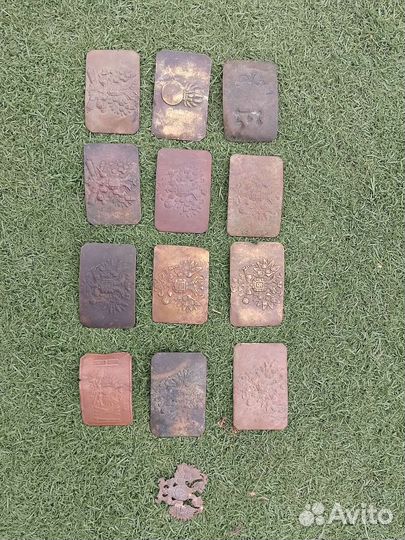 Пряги риа, клеймо