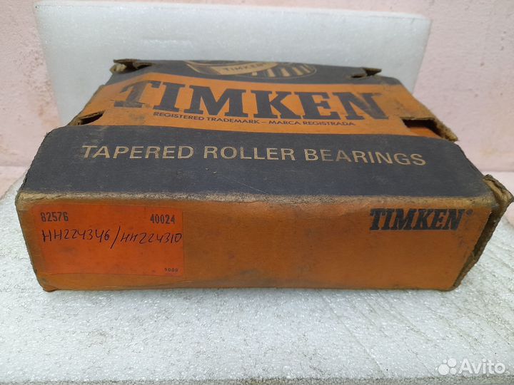 Подшипник HH224346/HH224310 Timken