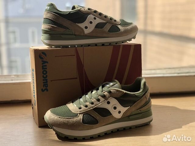 Кроссовки Saucony Shadow зеленые купить в Москве | Личные вещи | Авито