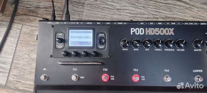 Гитарный процессор line 6 pod HD500X