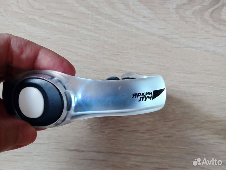 Светоотражающая манжета со светом на липучке