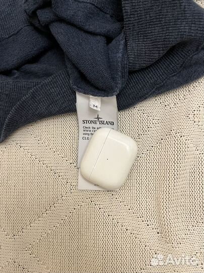 Stone island свитшот темно синий M