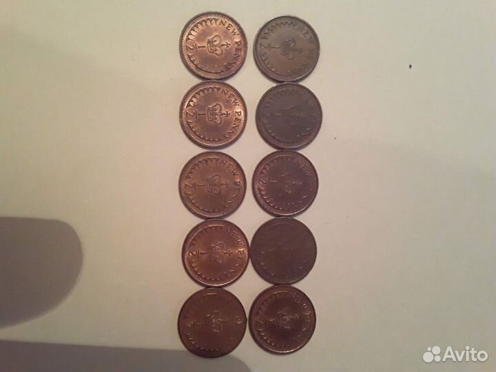 Монеты 1/2 пенни