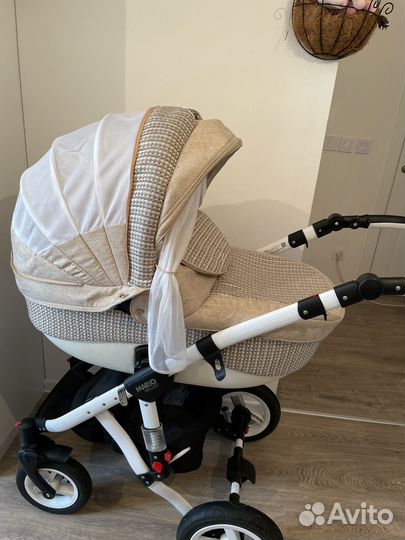 Коляска с касественными колясами Bebemobile