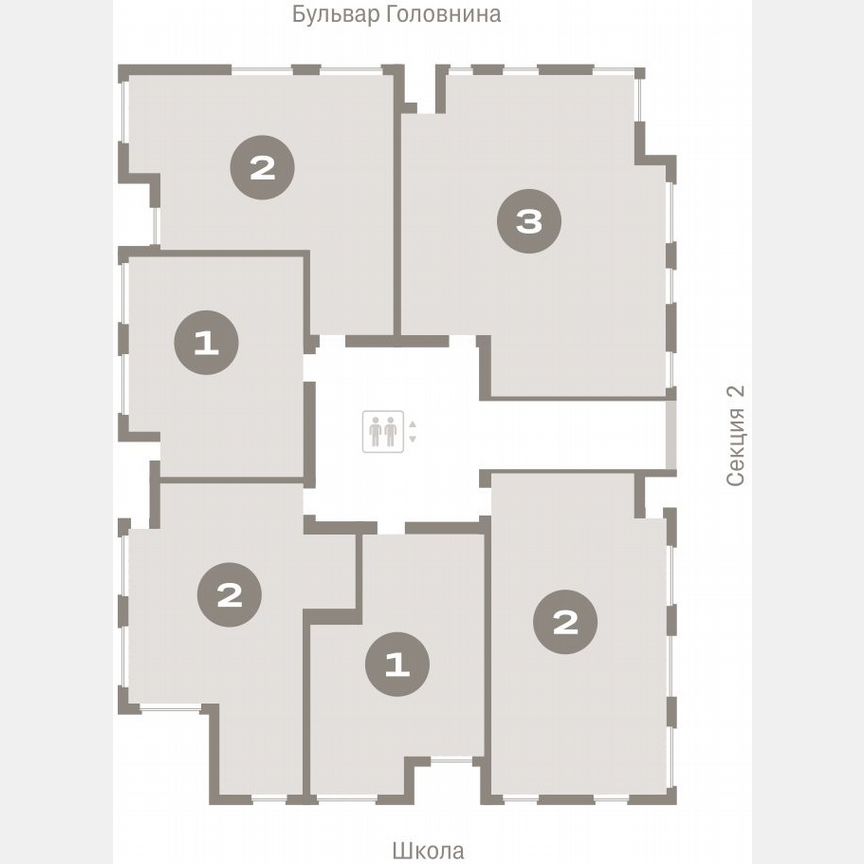 3-к. квартира, 109,4 м², 4/15 эт.
