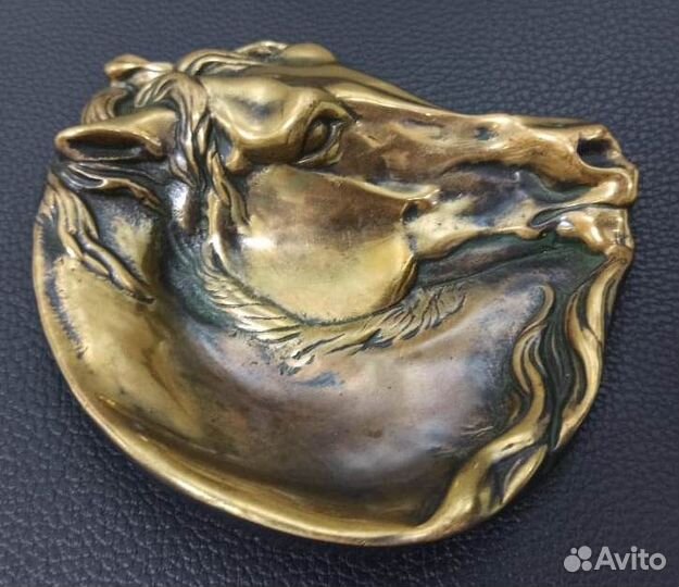 Пепельница Лошадь Конь 19 век Лансере