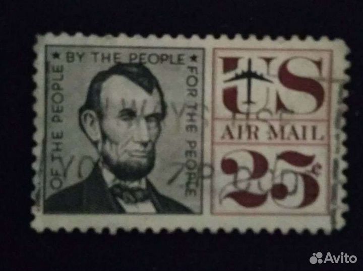 Редкая почтовая марка США