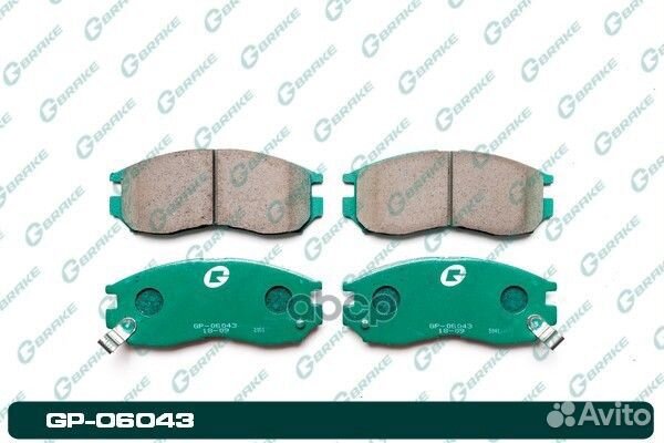 Колодки G-brake GP-06043 GP-06043 G-brake