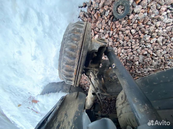 Тормозной задний барабан в сборе лада ларгус