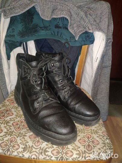 Ботинки Crossing натуральная кожа, с мехом