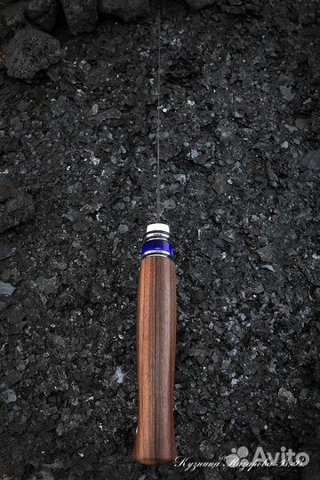 Филейный нож Касатка Х12мф палисандр