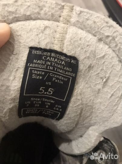 Коньки хоккейные reebok 9k