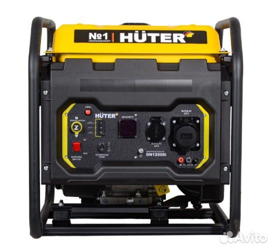 Генератор бензиновый huter DN12500 i инверторный 6