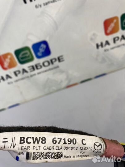 Проводка двери передняя левая Mazda 3 BL Z6 2012