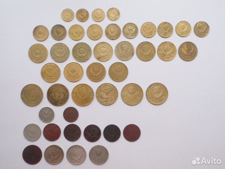 Монеты СССР 1926 - 1960 гг. 44 шт