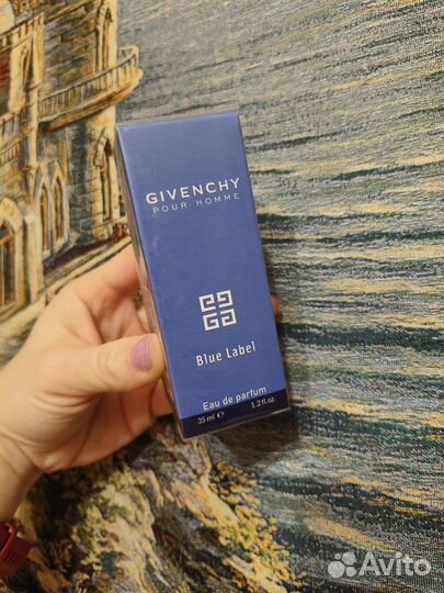 Духи Парфюм мужские Givenchi blue label 35мл