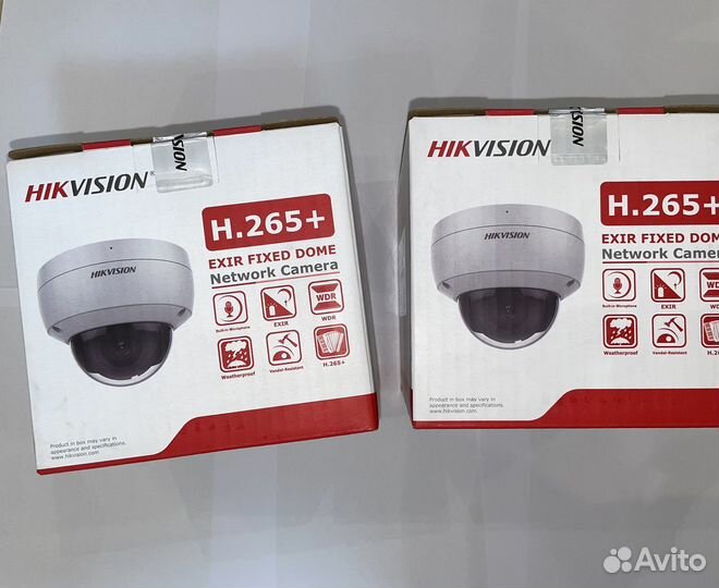 Камера Hikvision DS-2CD2123G0-IU 2.8мм