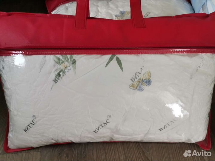 Подушки наполнение шелк, бамбук