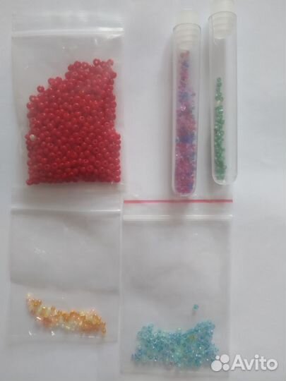 Бисер, стразы, за все