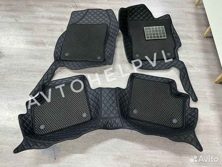 3D коврики из экокожи Toyota Corolla Axio E160