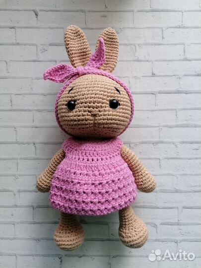 Зайка ручной работы