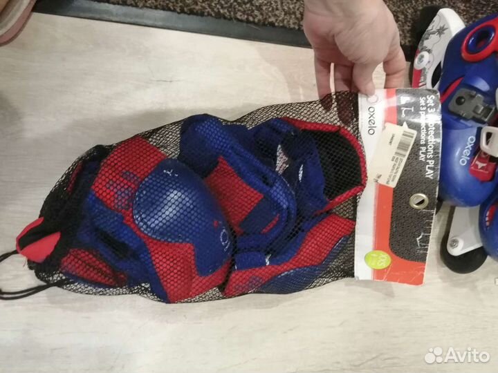 Роликовые коньки детские раздвижные