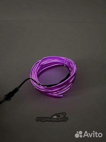 Неоновая нить для подсветки салона 3 и 5 метров