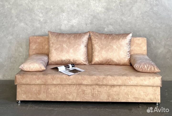 Диван прямой еврокнижка с бесплатной доставкой