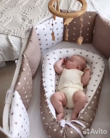 Кокон бортики на кроватку