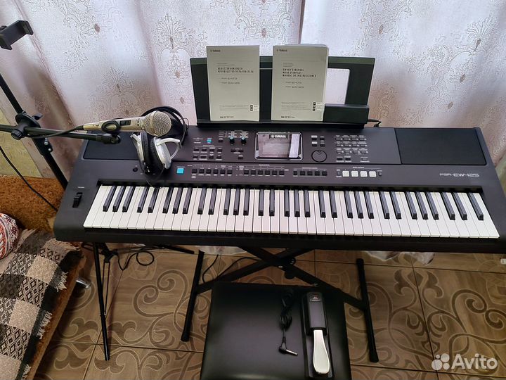 Yamaha psr-ew425 комплект