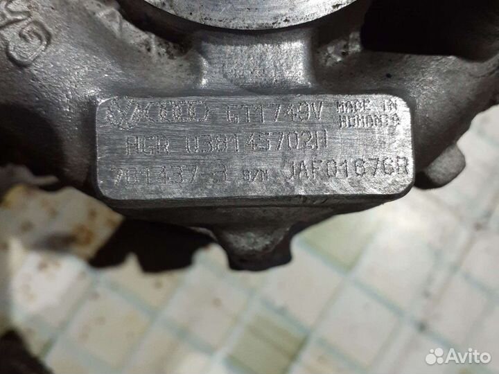 Турбина Audi A4 B7 1.9 TDI