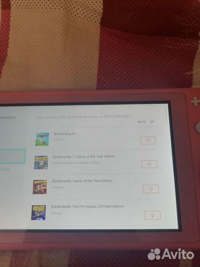 Nintendo switch lite